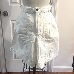 Everlane- Never worn high waisted shorts